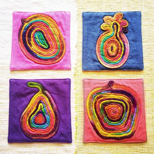 Juhi Malhotra-Fruity Coaster Set