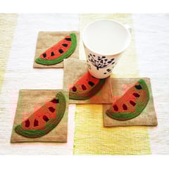 Juhi Malhotra-Watermelon Coaster Set