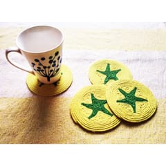 Juhi Malhotra-Yellow Tomato Coaster Set