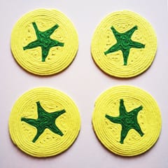 Juhi Malhotra-Yellow Tomato Coaster Set