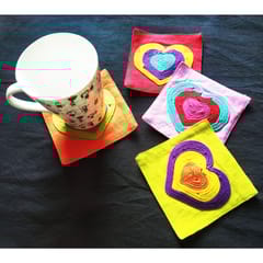 Juhi Malhotra-Hearts Coaster Set