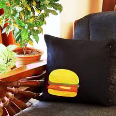 Juhi Malhotra-Hamburger Cushion Cover