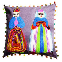 Juhi Malhotra-Kathputli Cushion Cover