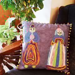 Juhi Malhotra-Kathputli Cushion Cover