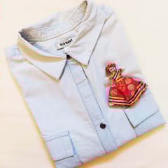 Juhi Malhotra-Quirky Male Kathputli Brooch