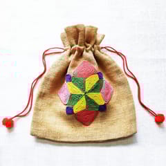 Juhi Malhotra-Jute Rangoli Potli