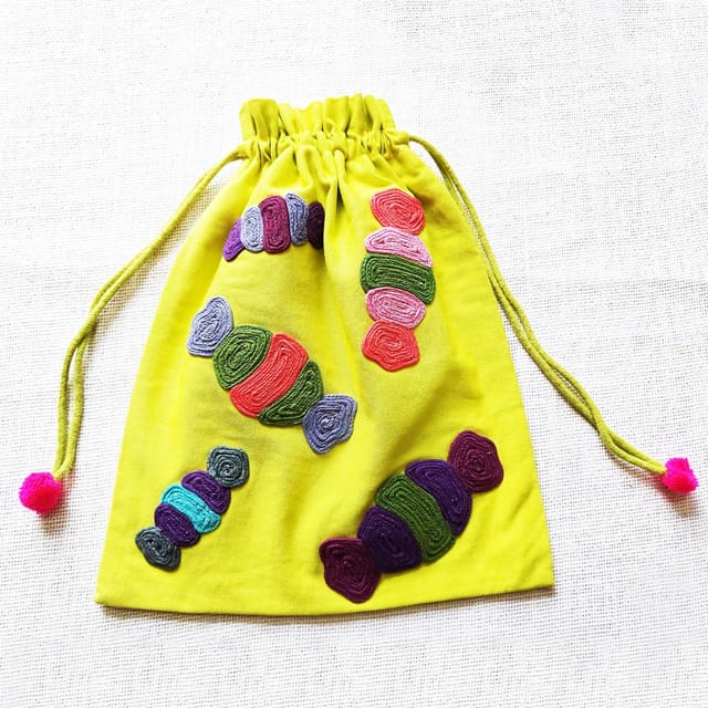Juhi Malhotra-Lime Candy Potli