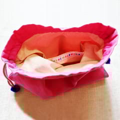 Juhi Malhotra-Pink Ice Cream Potli