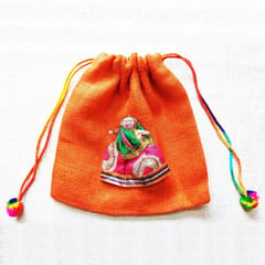 Juhi Malhotra-Orange Puppet Potli
