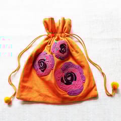 Juhi Malhotra-Pink Roses Potli