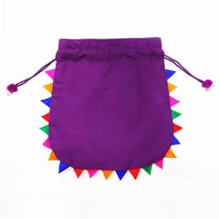 Juhi Malhotra-Lavender Mirror Potli