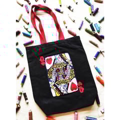 Juhi Malhotra-Queen Of Hearts Tote Bag