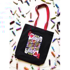 Juhi Malhotra-King Of Hearts Tote Bag