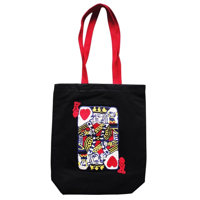 Juhi Malhotra-King Of Hearts Tote Bag