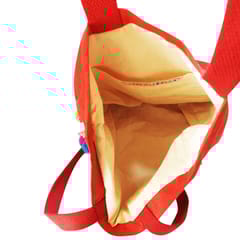 Juhi Malhotra-Jogan In Red Tote Bag