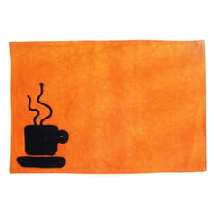 Juhi Malhotra-Orange Coffee Placemat