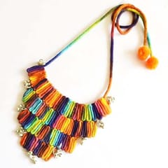 Juhi Malhotra-Statement Multicolor Choker