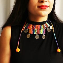 Juhi Malhotra-Vintage Coin Choker