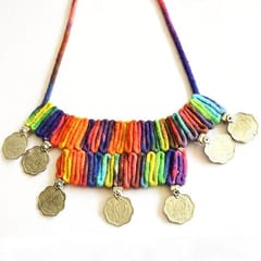Juhi Malhotra-Vintage Coin Choker