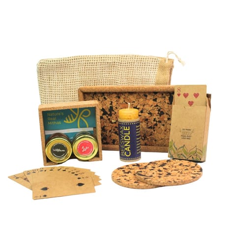 BioQ - Cork Elegance Set | Sustainable Diwali Gift Hamper