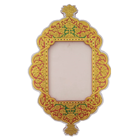 Project Virasat - "Golden Aura" Frame - With 24 Carat Gold Embossing