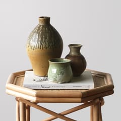MaNaIYa-Wavecrest Octagonal Table - Natural