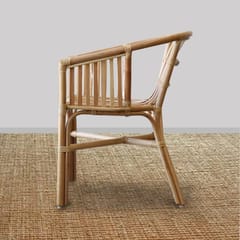 MaNaIYa-Seaside Split Cane Chair - Natural