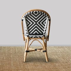 MaNaIYa-French Quarter Bistro Chair - Chevron design