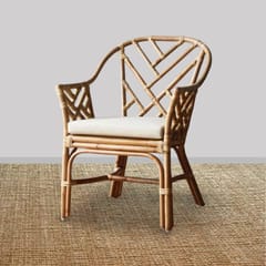 MaNaIYa-Colonial Cane Chair - Natural