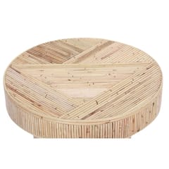 MaNaIYa-Haven Rattan Accent Table - Round