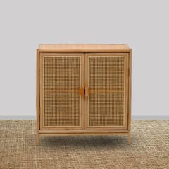 MaNaIYa-Eden Woven Cabinet Chest of Drawers