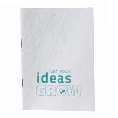 bioQ Plantable Calendar 2025 Stationery Kit Combo  | 2 Seed Pen + 2 seed Pencil in a Box + 1 hand-made seed-paper notepad +1 Wooden Stand Calendar Set | Eco-Friendly Cotton Bag Packaging | Grow Plants from Notepads Pens & Pencils and Calendar