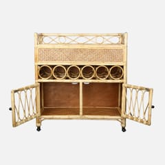 MaNaIYa - Rosalind Woven Bar Table