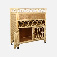 MaNaIYa - Rosalind Woven Bar Table