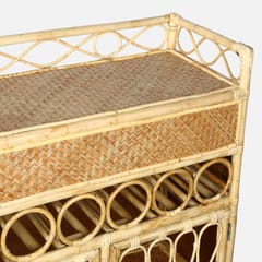 MaNaIYa - Rosalind Woven Bar Table