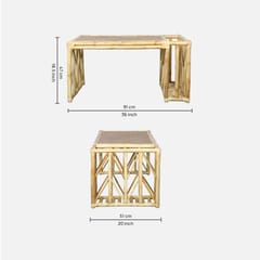 MaNaIYa - Tropic Twilight Cane Coffee Table