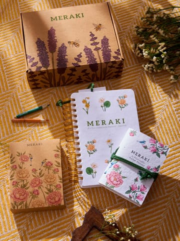 Plantables - Meraki: A Sustainable Journal and Pocket Planner (Combo Set)