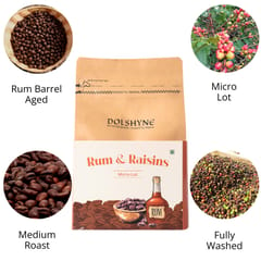 Dolshyne - Rum and Raisin Roasted Coffee