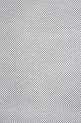 IMPERIAL KNOTS GREY IVORY CHEVRON HAND WOVEN DHURRIE 5X8 Feet