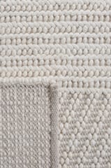 IMPERIAL KNOTS IVORY KILIM HAND WOVEN DHURRIE 4X6 Feet