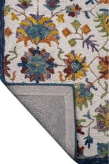 IMPERIAL KNOTS MULTICOLOR SUZANI HAND TUFTED CARPET 4X6 FEET