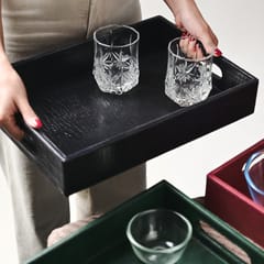 Caserack - Pure Leather Serving Tray - Barman