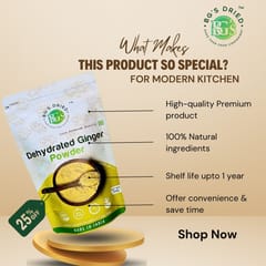 Dehydrated Ginger Powder ( Pack of 2)