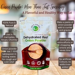 Dehydrated Red onion powder ( Pack of 2)