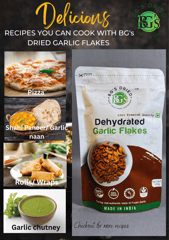 Dehydrated Garlic flakes