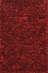 IMPERIAL KNOTS RED SHAGGY HAND MADE CARPET 4X6 FEET