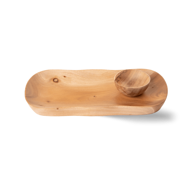 Aravali - Wooden Tribal Theme Serveware 2