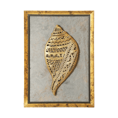 Aravali - Dokra - Wall Decor Shankh Design 5