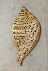 Aravali - Dokra - Wall Decor Shankh Design 5