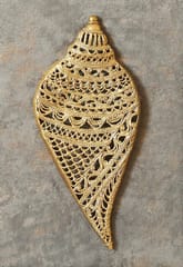 Aravali - Dokra - Wall Decor Shankh Design 3